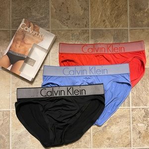 Calvin Klein Customized Stretch Hip Briefs x3